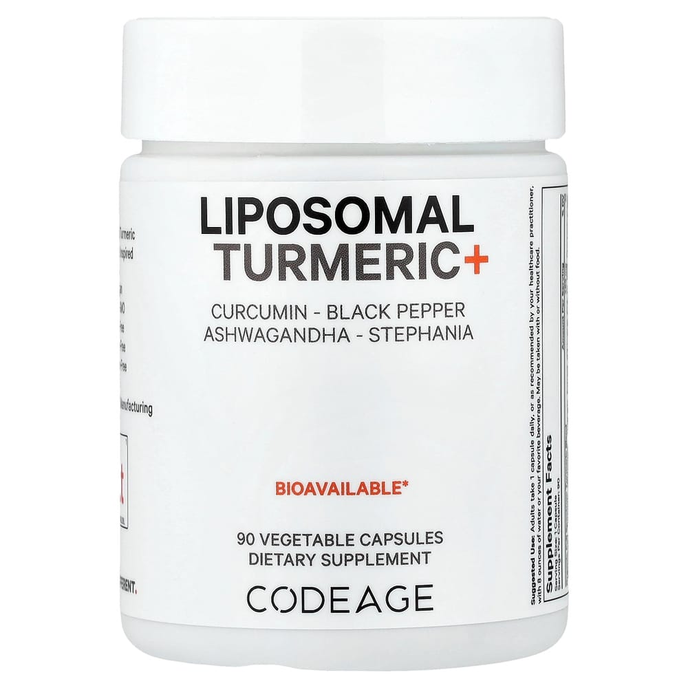 

Codeage Liposomal Turmeric+ 90 Capsules 90 pcs - 1 ea