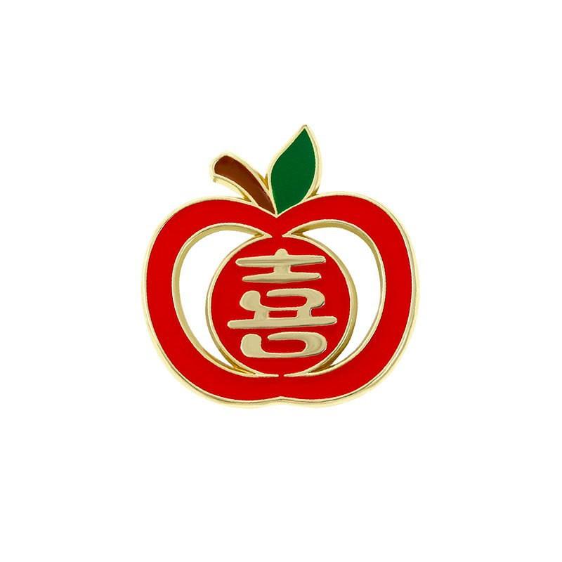 Zinc Alloy Enamel Dropping Brooch, Cute Cartoon Lucky Panda Snake Pattern 2025 Year of the Snake, New Year Festival Decorative Lapel Pin Badge