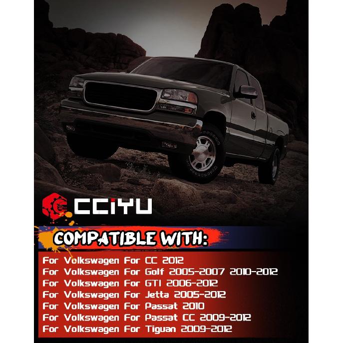 cciyu Release Button Switch, Fuel Tank Door Trunk Release Button Switch 35D959903, 3C0959903B fits for Volkswagen for Jetta MK5 MK6 for Golf MK5 MK6