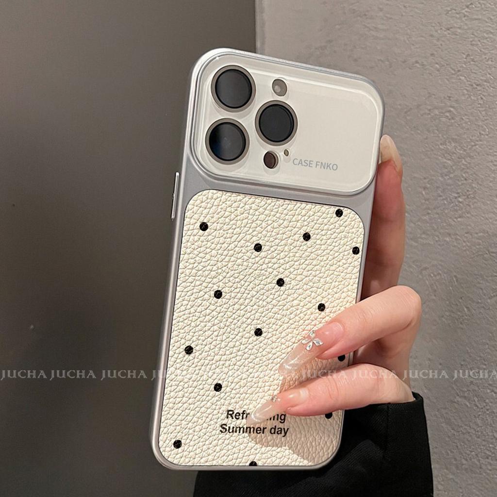 Applicable To iPhone11promax Mobile Phone Case, Simple Female High-end Ip11 Trendy New Apple Korean Polka Dot