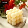 Cube Bubble Cube Candle Geometric Ornament Home Fragrance Creative Photography Props Birthday Gifts Home Decoration