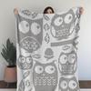 Owl Family Crochet Blanket Pattern: Woodland Decor (PDF Pattern)