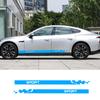 2pcs Car Stickers Auto Vinyl Film Wrap Both Side Stripes Decoration Styling Decal Automobiles Sports Tuning DIY Car Accessories