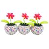 Solar Power Toy Electric Toys Dancing Flower Flower Swinging Solar Powered Car Dashboard Ornaments