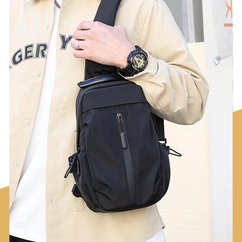 Li Shen Men s Multifunctional Crossbody Chest Bag 90x180x300mm