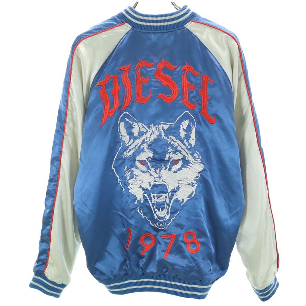 Diesel Reversible Sukajan S Blue Men's Used