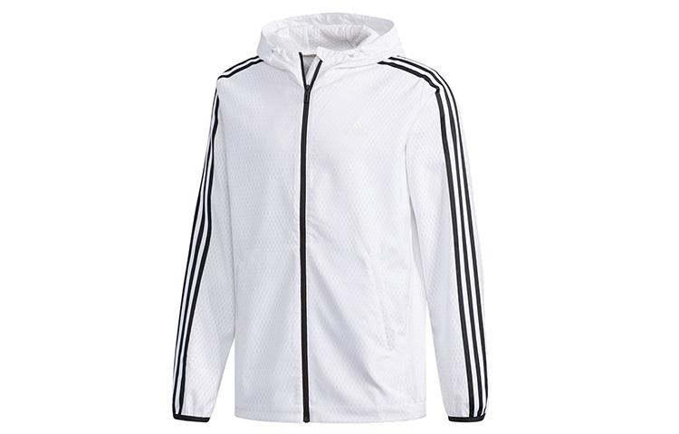 Adidas Jackets Men s White Hooded Moderate Other DW4620 XXL