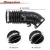 X Autohaux Air Intake Hose for Infiniti EX35 3.5L 2008-2012 No.16576-JK20A 1 Pair