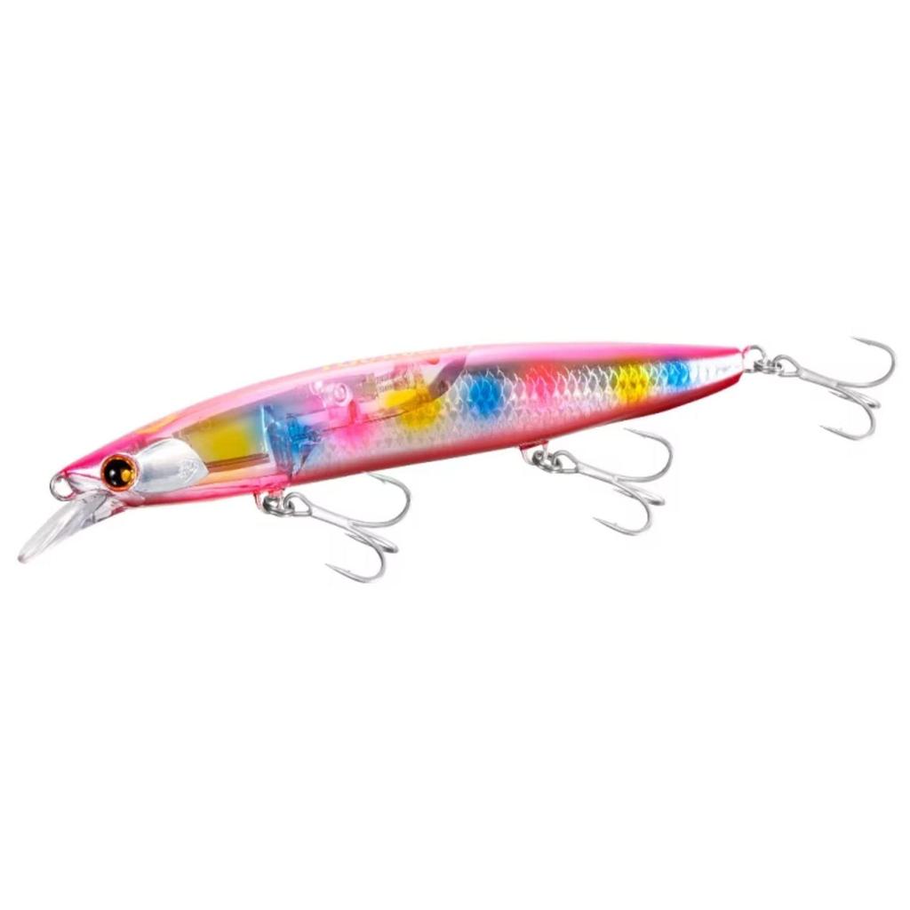 SHIMANO Saltwater Lure Netsuna Hirame 135S Flash Boost 012 N Hirame Candy Minnow, Minnow, XF-413T