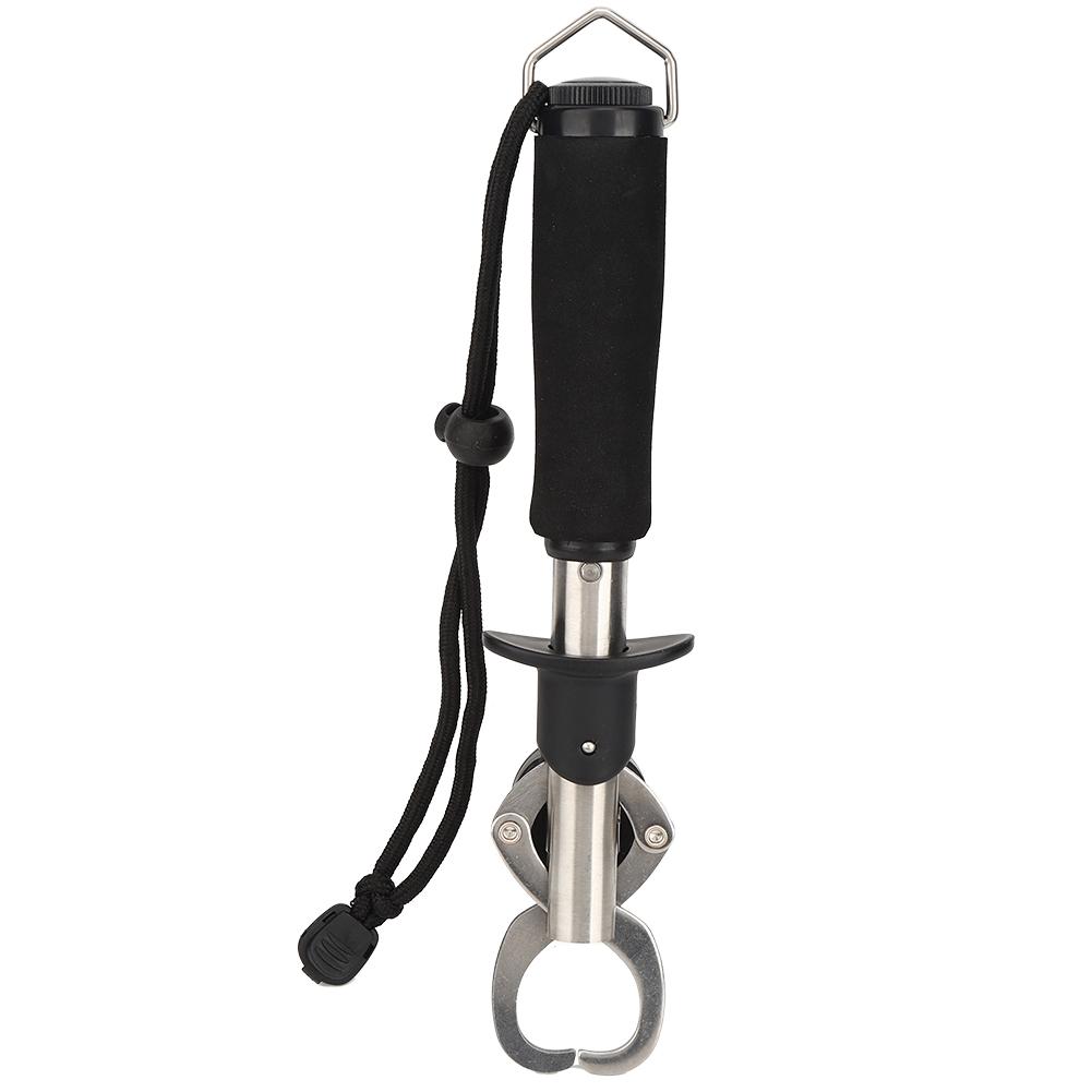 Bærbar Kvalitets Rustfritt Stål Fiskeagn Tang Kontroller Fiskeleppe Klemme Tilbehør med Lanyard