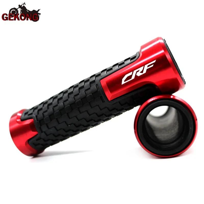 Fit For CRF 150 230 250 450 1000 R RX X F L M RALLY L Motorcycle Hand Grips CNC Throttle Moto Handlebar Soft Rubber Grips