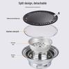 Hearthside Tea Brewing Korean-style Portable BBQ Charcoal Grill - Round Outdoor Household Stove