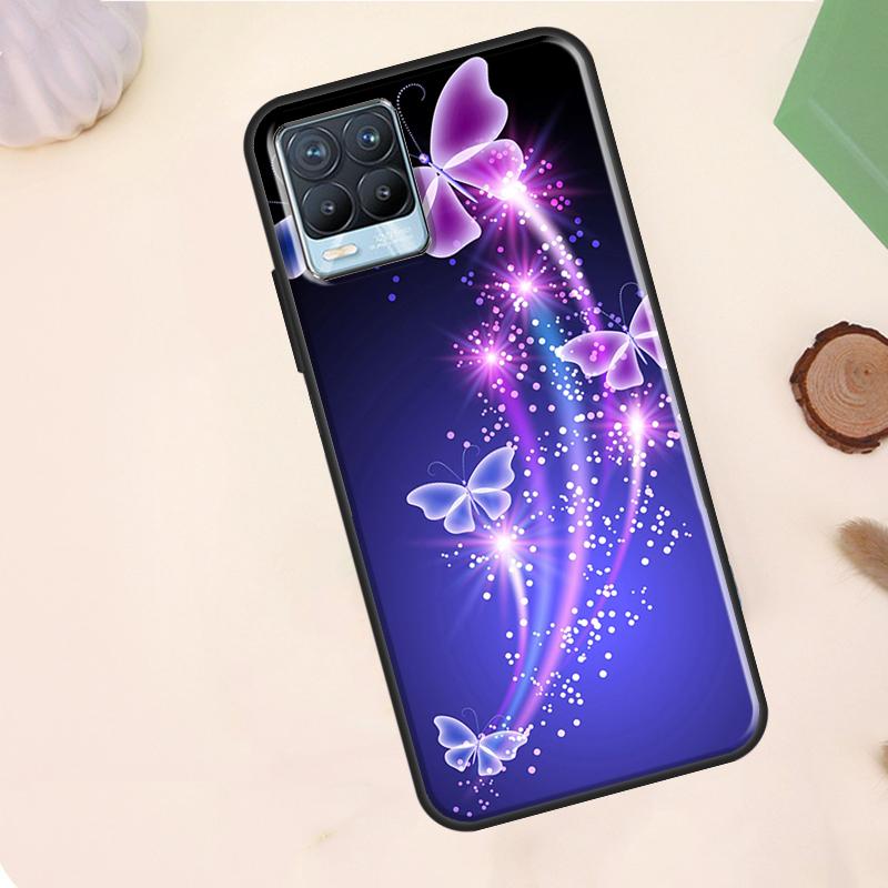 Colorful Butterfly Case For Realme C75 C63 C61 C55 C51 C53 C35 C65 C67 C71 11 12 13 14 15 Pro Plus GT6 GT7 Pro