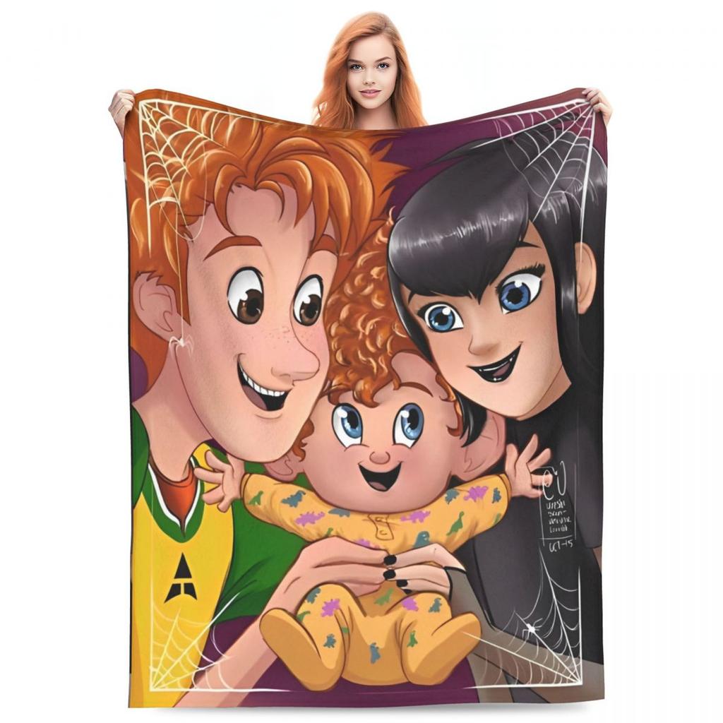 Hotel Transylvania Coperta Qualità Super Morbida Plaid Coperta in Flanella Picnic Viaggio Invernale Decorativa Arredo Casa Copriletto
