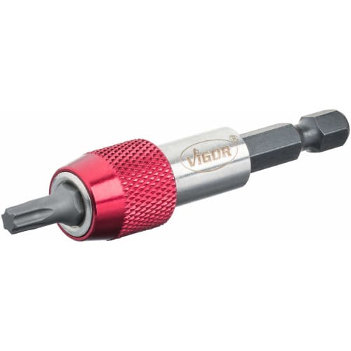 ViGOR V2941 Finger Ratchet, German-Made Mini Ratchet with 5 Operating Angle, 29mm Diameter, 72 Gears, 1/4-Inch Short Ratchet, Forward and Reverse Rot