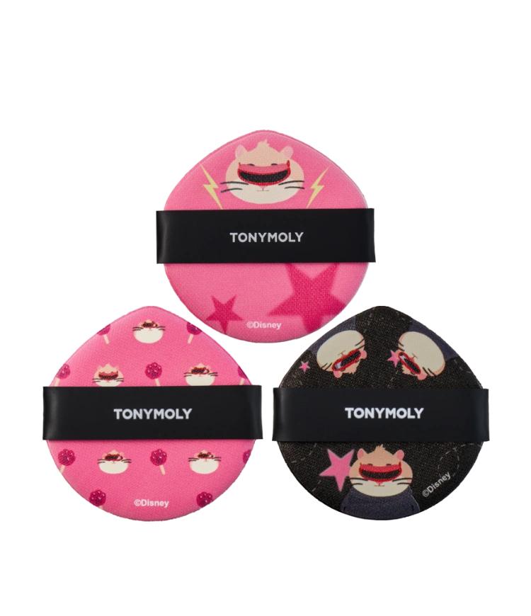 [Zootopia] Skin Tone Fixing Cover Cushion Puffs (3 Sheets)