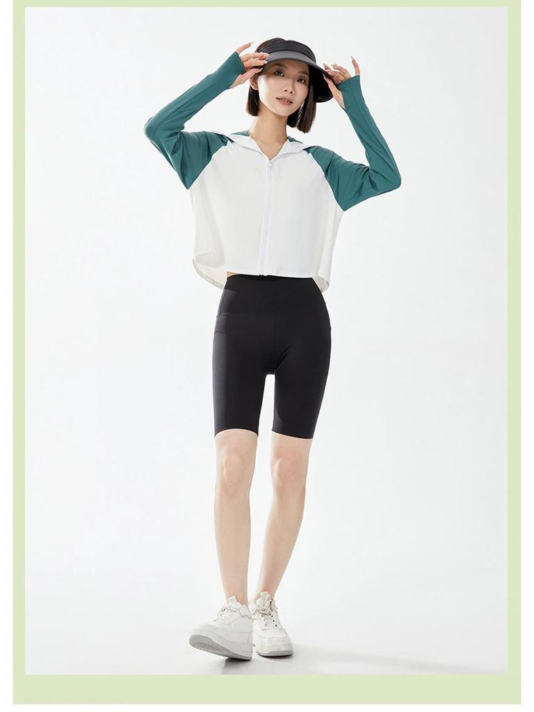 Women's UPF 50+ Sun Protection Cape - Breathable, Black Brim for UV Defense