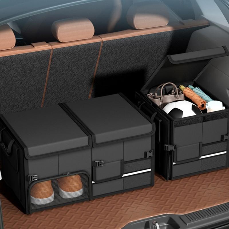 Car Organizers Foldable Storage Bin Trunk Organizers Glove Compartment Box for Efficient Space Saving and Organization