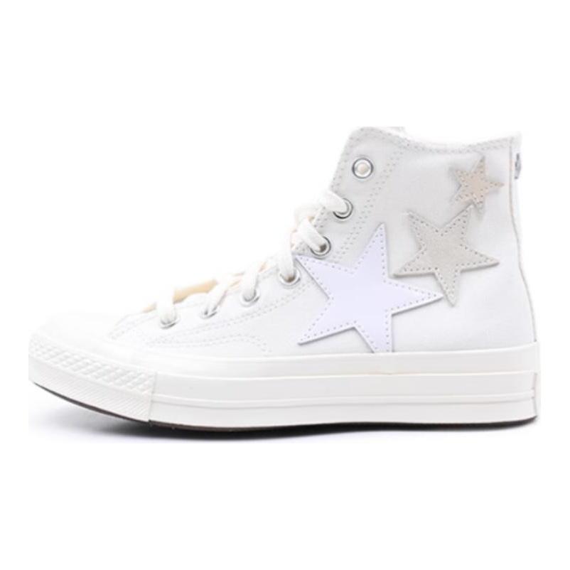 Converse Chuck 70 Versatile Fashion Trend Casual High-top Canvas Shoes Unisex White
