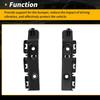 Front Bumper Bracket for Dodge Durango 2011-2013 No55079225AC55079224AC 1 Pair