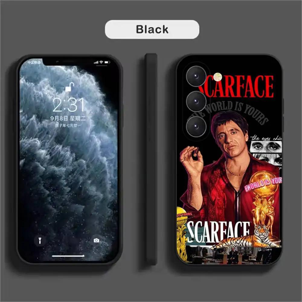 Black Graffiti Phone Case For Samsung Galaxy A52 A42 A32 A22 A12 A02S A72 A73 A51 A50S A41 A31 A21S A71 A40 A30S A20S A10S