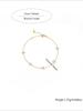 S925 Sterling Silver Four-Leaf Clover Bracelet: Star-Inspired Design, Gentle Style, Trendy Women's Accessory