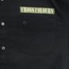 CROSS COLOURS Bruno Mars Long Sleeve Work Shirt L Black Men's Used