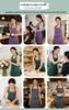 Korean Style Multi-Pocket Halter Apron for Hairdressing & Makeup Artists