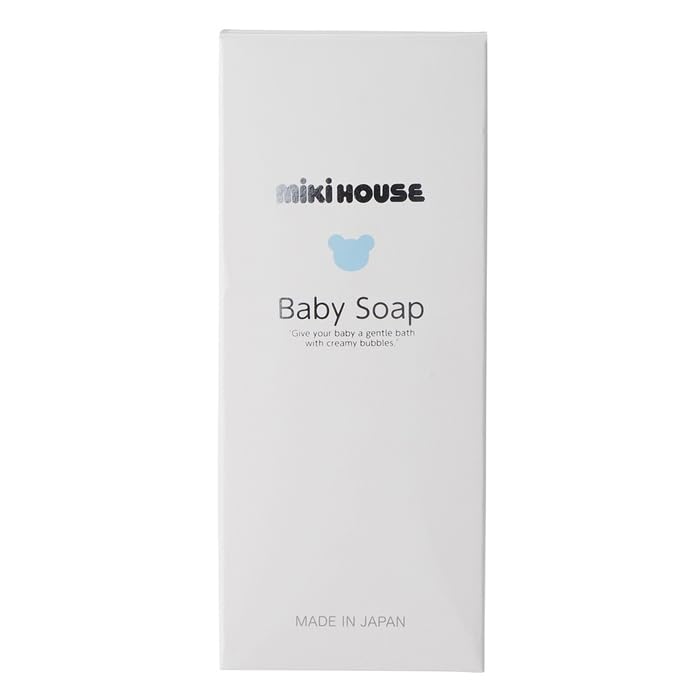 Baby Soap for Boys and White [Miki House] Girls, Baby, Kids, Children's Clothing, 45-3018-261 -
