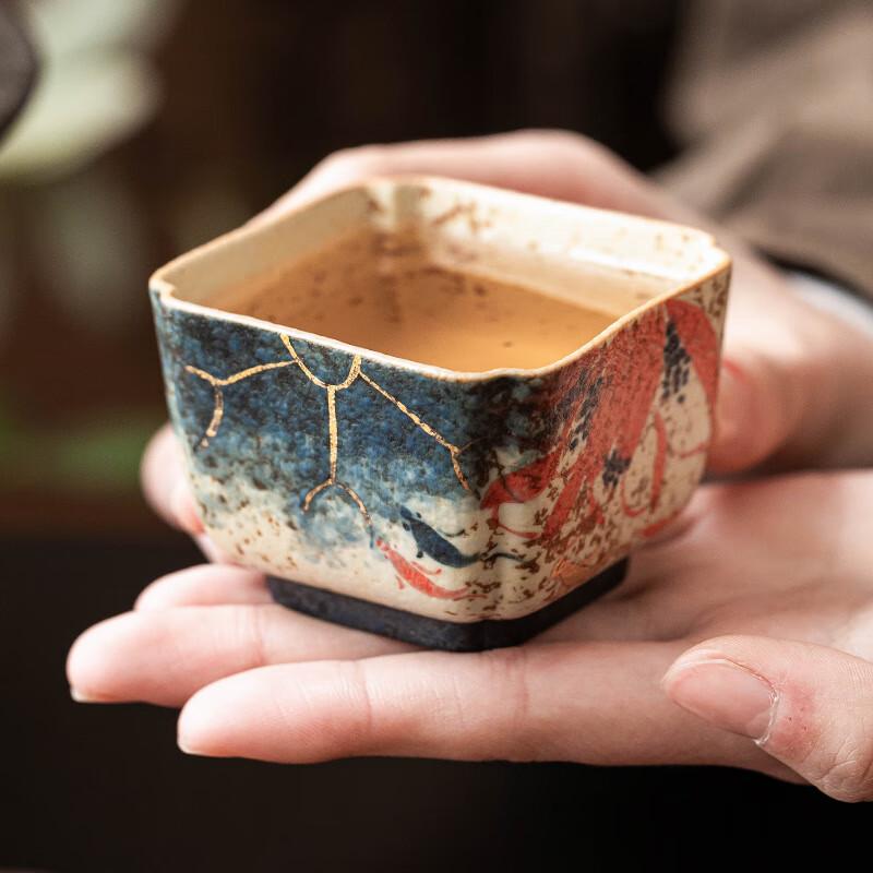 

Creative Square Ceramic Kung Fu Teacup