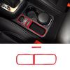 Real Carbon Fiber Car Central Electronic Parking Brake Frame Decoration Sticker For Volkswagen Tiguan 2013-2017 Car Accessories