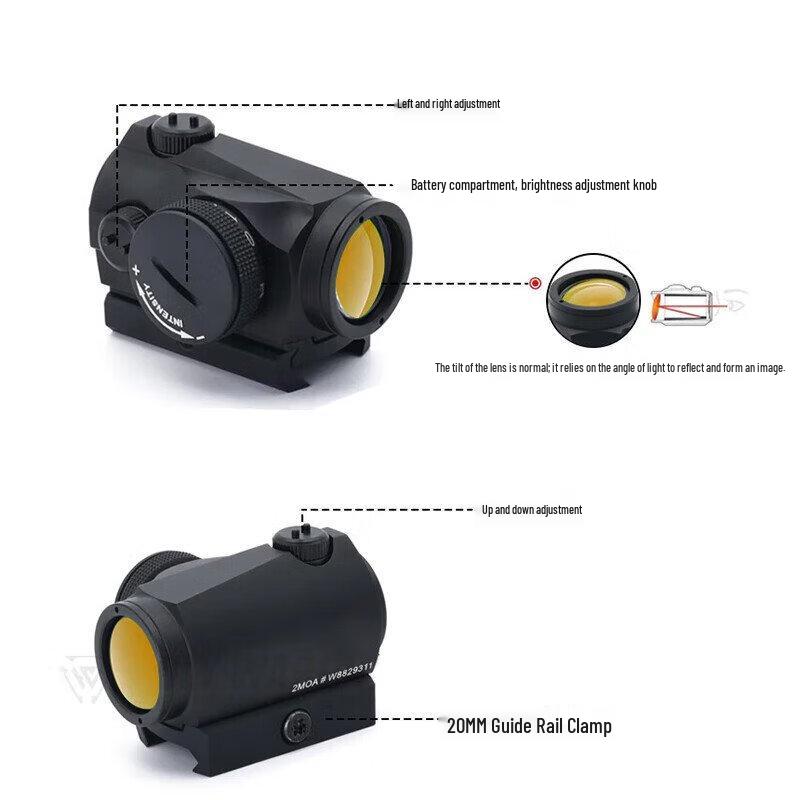 Holographic Red Dot Magnifier