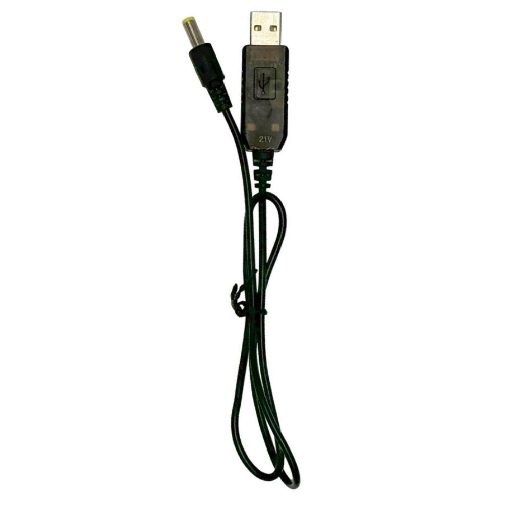 5V To 21V Boost Cable 21V Battery Charging Cable DC Interface USB Adapter For 21V Battery 5V Charging Head
