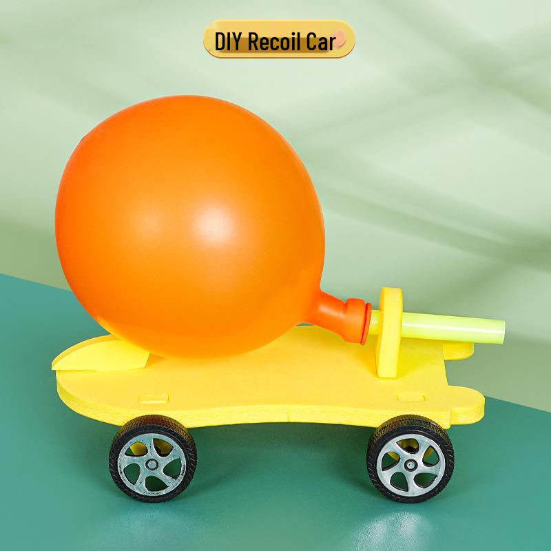 

DIY Balloon Car Science Kit for Students – EVA Material Teaching Aid