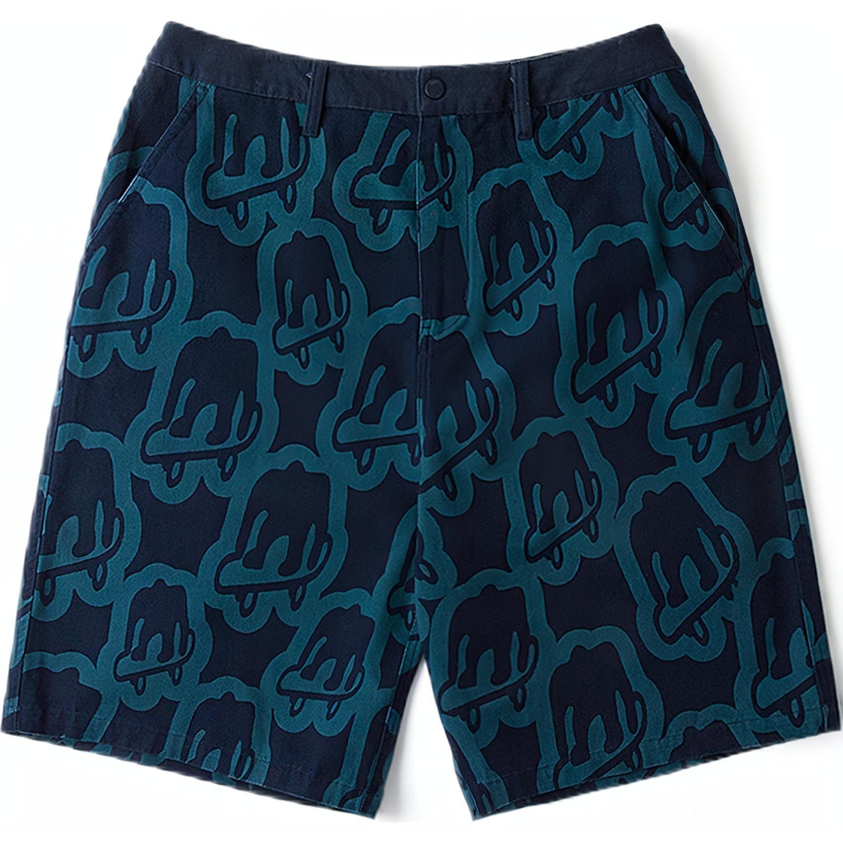 Vans Asia Artist Collection Shorts Dark Blue Men s VN000HABD75 S
