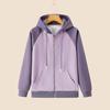 Fashion Casual Sportwear Hoodie Pant Set Long Sleeve Hooded Jacket 2 Piece Set Drawstring Pant Sping Female Running Suits