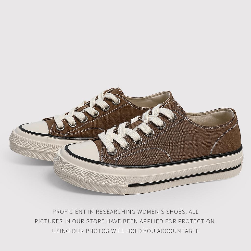 Design Sense~ Fashionable Versatile Thick Baseplate Shoes Breathable And Lightweight Student Casual Shoes Spring One-Word Buckle Single Shoes
