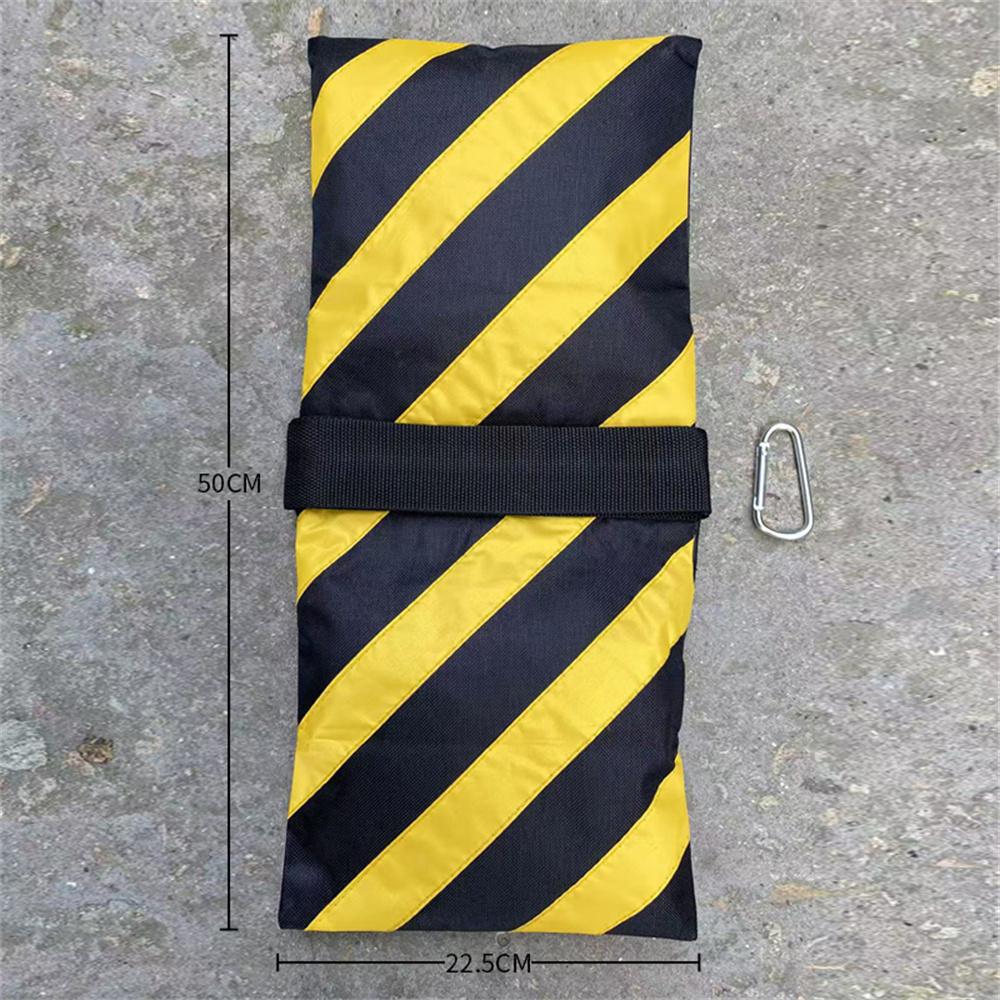 Photography Sandbag Yellow Stripes Heavy Duty Counterweight Bag for Studio Lights Boom Stands Background Supports