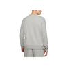 Nike Contrast Logo Crew Neck Pullover Sweatshirt Men Sweatshirt Grey DJ6915-063