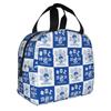 Beta Sigma Phi Fraternity  Cute Pencil Case Girls Boys Large Capacity Checkered Plaid 1914 Pencil Bag School Accessories