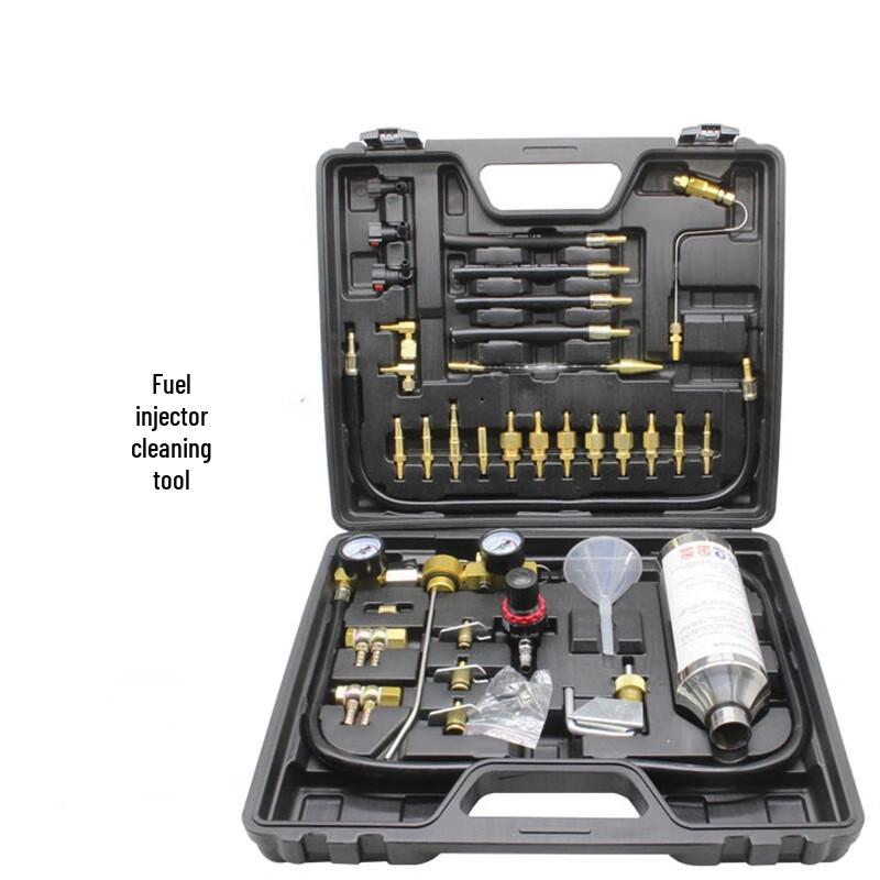 Car Motorcycle Fuel Injector & Fuel Line Cleaning Kit
