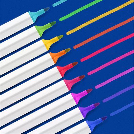 Kids Acrylic Markers Hard Tip Acrylic Paint Pens Quick Dry Ink Art Markers for Fabric Rock Painting Ceramic Glass Students Arts Crafts Supplies