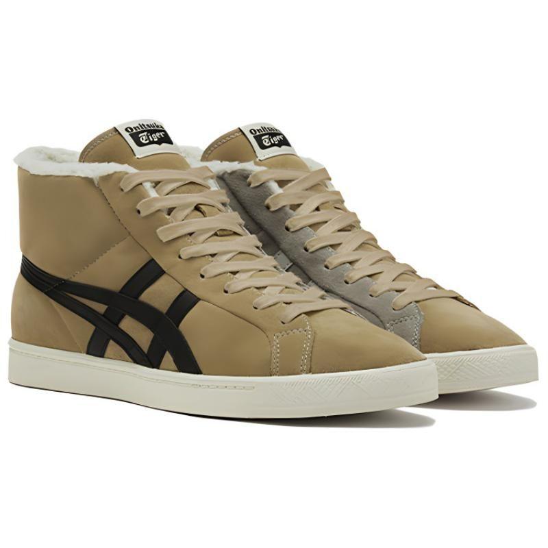 ONITSUKA TIGER Fabre RB Color Blocked Fleece Lässige Strapazierfähige Mid-Top Sneakers Unisex Sneakers Braun 1183B809-200