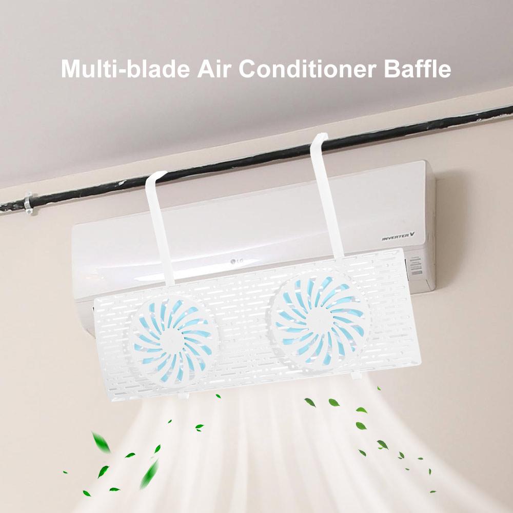 Adjustable Air Conditioner Windshield Expandable Wind Direction Baffle  for Home/Office