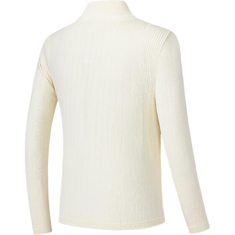 Anta Champion Women s Mock Neck Long Sleeve Knit Top