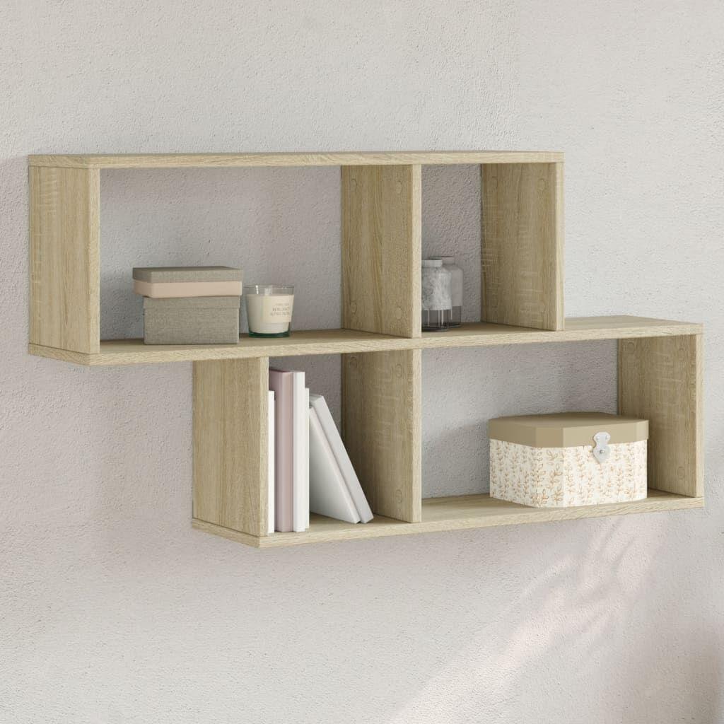 1 Kreatives Wandregal Zur Aufbewahrung Und Präsentation, Geeignet Zur Präsentation Von Büchern, Pflanzen Oder Dekorationen, 100x20x53 Cm.