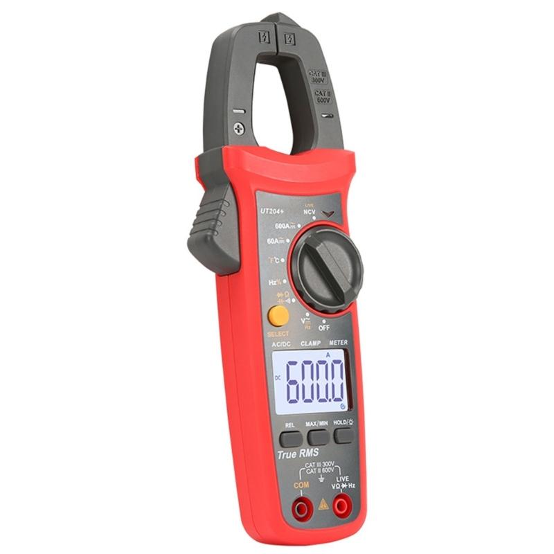Digital Multimeter Measuring Diode Frequency Capacitance with Backlit Flashlight Current Voltage Test Meter Clamp Meter