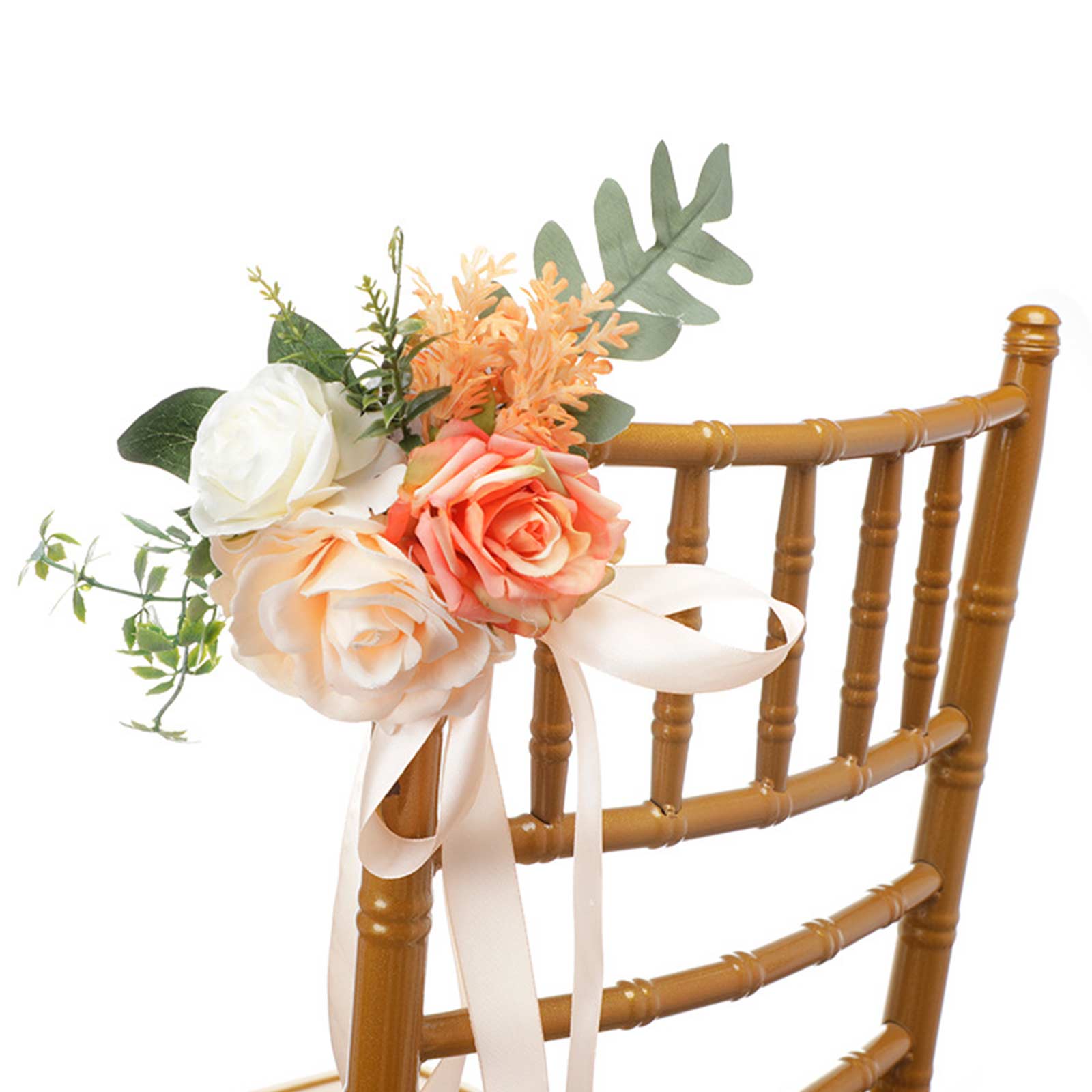 

Chair Back Flower Banquet Wedding Celebration Outdoor Activities Chair Back Floral Decoration Type 2