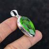 Faceted Peridot Pendant Gemstone Handmade Pendant 925 Sterling Silver Pendant Beautiful Peridot Jewelry Latest Design Pendant Gifts for Wife