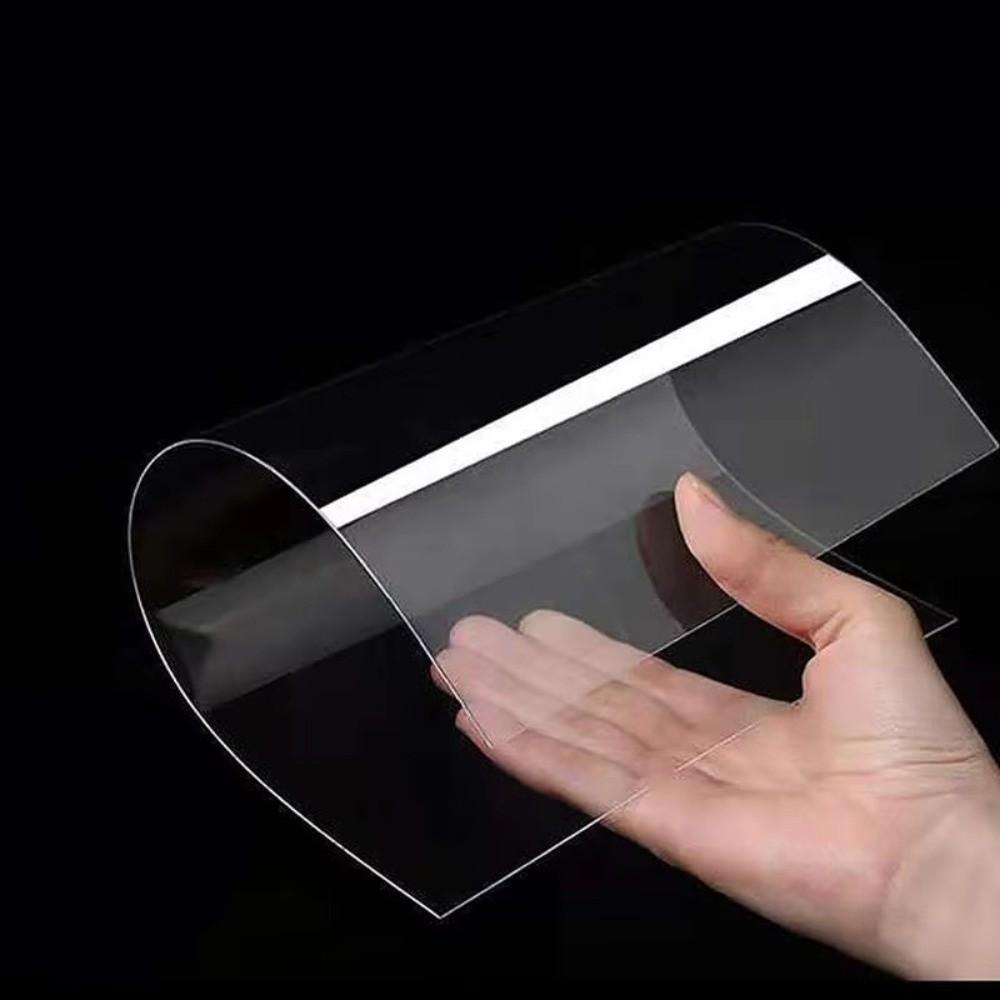 10Pcs DIY Color Filter Gel Film 0.3mm Thickness A4 Color Acetate Sheet Clear Transparent Transparent PVC Sheet